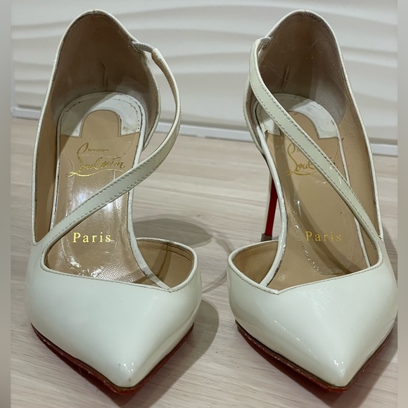 Christian Louboutin - white pumps - size 37 used once - Picture 8 of 13